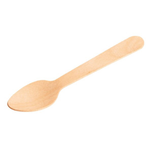 Puidust teelusikad 110mm - 100 tükki komplektis - Fiesta Green - Fourniresto