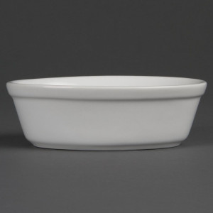 Ahjuplaadid ovaalsed valged 161 x 116 mm - 6 tk komplektis - Olympia - Fourniresto