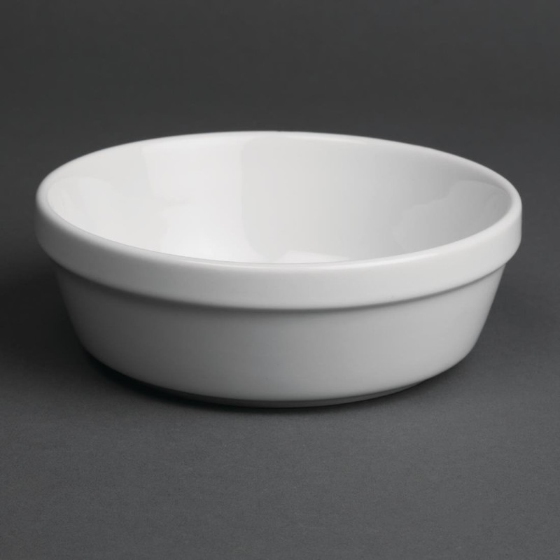 White Round Gratin Dishes Ø 137mm - Set of 6 - Olympia - Fourniresto White Round Gratin Dishes Ø 137mm - Set of 6 - Olympia - Fourniresto