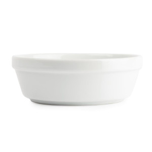 Plats À Gratin ümmargused valged Ø 137mm - 6 tk komplektis - Olympia - Fourniresto