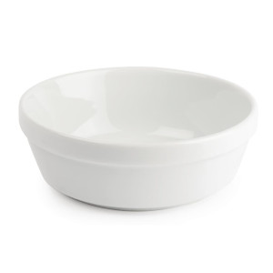 Plats À Gratin ümmargused valged Ø 137mm - 6 tk komplektis - Olympia - Fourniresto