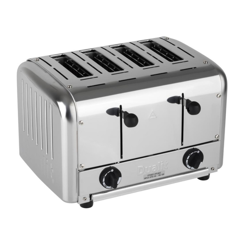 Röster Caterer 4 viilu roostevabast terasest - Dualit - Fourniresto Röster Caterer 4 viilu roostevabast terasest - Dualit - Fourniresto