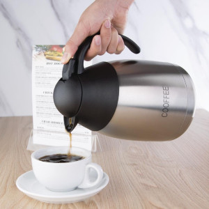 Kohvitopsiga isoleeritud kann - 1,5L - Olympia