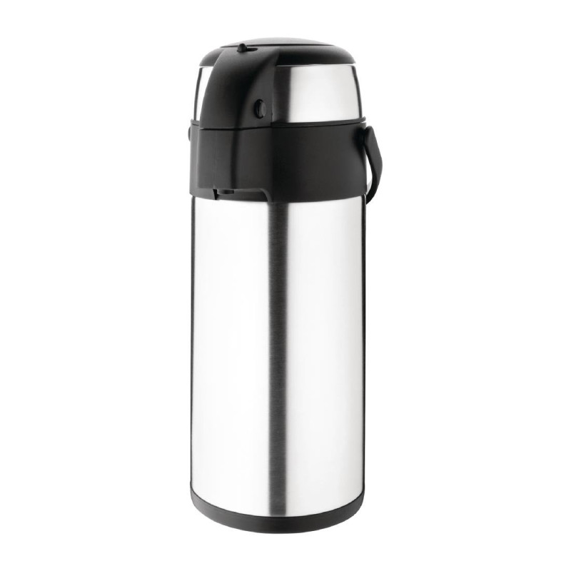 Pichet À Pompe Double Paroi En Inox 5L - Olympia Pichet À Pompe Double Paroi En Inox 5L - Olympia