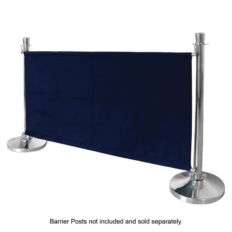 Barrière En Toile Bleu Foncé - Bolero - Fourniresto Barrière En Toile Bleu Foncé - Bolero - Fourniresto