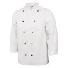 Kokandusvest Chicago pikkade varrukatega valge XXL suurus - Whites Chefs Clothing - Fourniresto