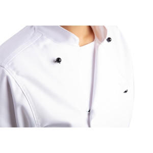 Kokavest Chicago lühikeste varrukatega valge S suurus - Whites Chefs Clothing - Fourniresto