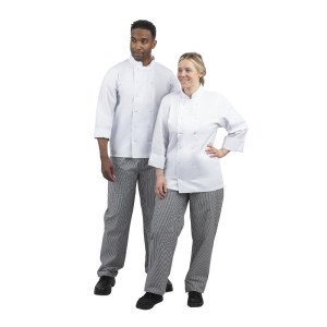 Köögipüksid Mixte Vegas väikeste mustvalgete ruutudega XL suurus - Whites Chefs Clothing - Fourniresto
