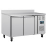 Jahutuslaud 2 ustega ja tagaseinaga - 282 L - Polar - Fourniresto