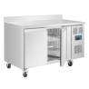 Jahutuslaud 2 ustega ja tagaseinaga - 282 L - Polar - Fourniresto