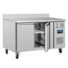 Jahutuslaud 2 ustega ja tagaseinaga - 282 L - Polar - Fourniresto