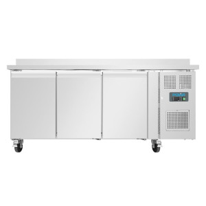 Negatiivse temperatuuriga 3 uksega külmikulaud koos tagaseinaga, U-seeria - 417L - Polar -