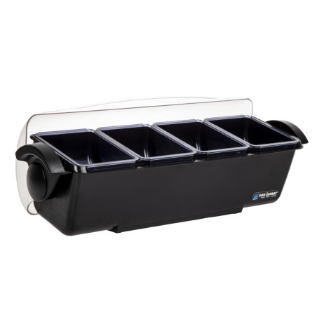 4-osaline plastikust kuppelkujuline karbike - FourniResto - Fourniresto