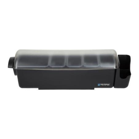 5-osaline plastikust kuppelkujuline karbike - FourniResto - Fourniresto