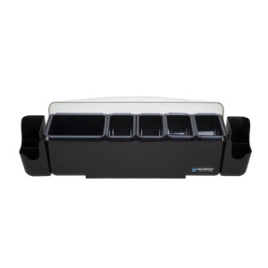 5-osaline plastikust kuppelkujuline karbike - FourniResto - Fourniresto