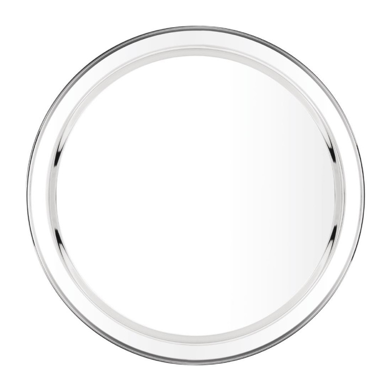 Plateau De Service Rond En Inox Ø 405Mm - Olympia - Fourniresto Plateau De Service Rond En Inox Ø 405Mm - Olympia - Fourniresto