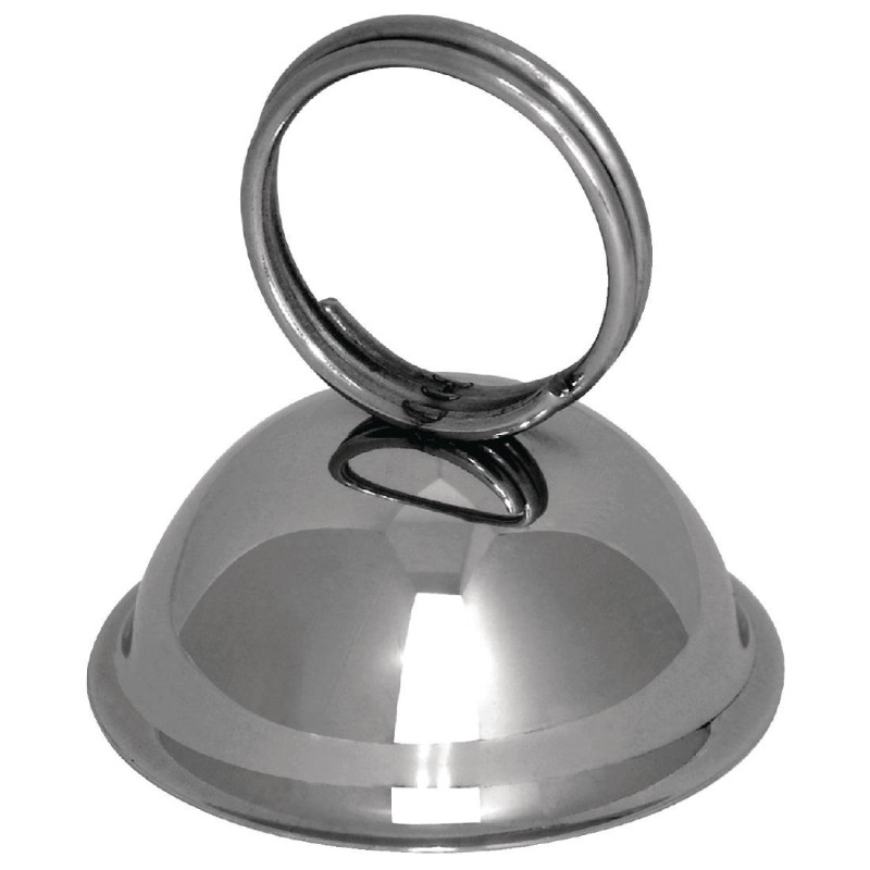 Menu Holder With Stainless Steel Ring - Olympia - Fourniresto Menu Holder With Stainless Steel Ring - Olympia - Fourniresto