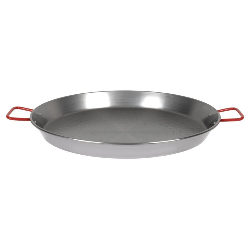 Poêle À Paëlla en Acier Carbone SL - Ø 460mm - FourniResto Poêle À Paëlla en Acier Carbone SL - Ø 460mm - FourniResto