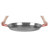 Paella pann süsinikterasest SL - Ø 600mm - FourniResto
