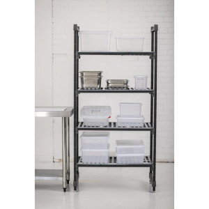 4-riiuline avatud riiulüksus - L 915 x S 610 mm - Cambro