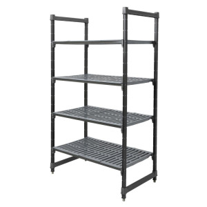 4 riiuliga selge vaatega üksus - L 1070 x S 610mm - Cambro