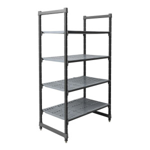 4 riiuliga selge vaatega üksus - L 1070 x S 610mm - Cambro
