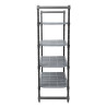 4 riiuliga selge vaatega üksus - L 1070 x S 610mm - Cambro