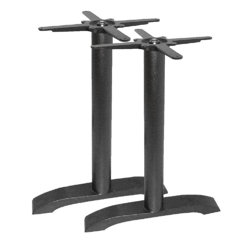 2 Pieds de Table en Fonte - H 720mm - Bolero 2 Pieds de Table en Fonte - H 720mm - Bolero