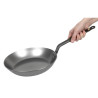 Induktsioonpliit mineraalsest terasest - Ø 260mm - De Buyer