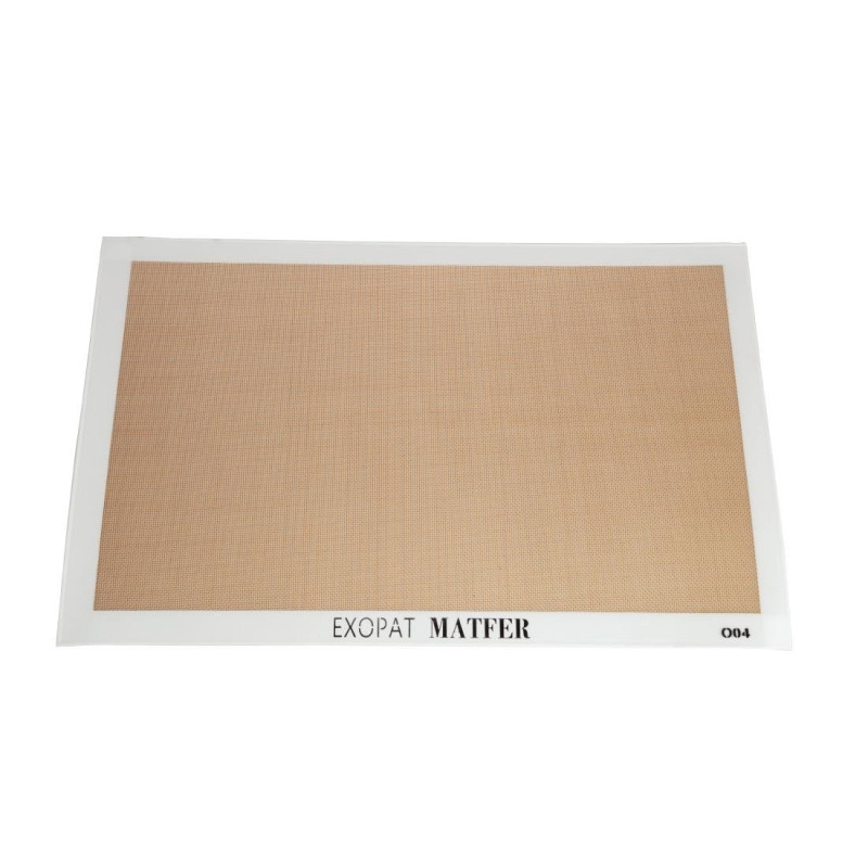 Tapis de Cuisson Antiadhésif Exopat - L 600 x P 400mm - Matfer Tapis de Cuisson Antiadhésif Exopat - L 600 x P 400mm - Matfer