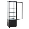 Külmlet koos kumerate ustega - Must 235 L - Polar - Fourniresto
