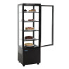 Külmlet koos kumerate ustega - Must 235 L - Polar - Fourniresto