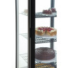 Külmlet koos kumerate ustega - Must 235 L - Polar - Fourniresto