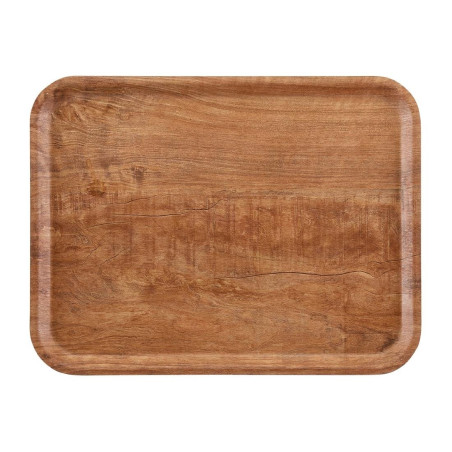 Lamineeritud pinnaga lauaplaat Madeira oliivipuust pruun 460 mm - Cambro - Fourniresto