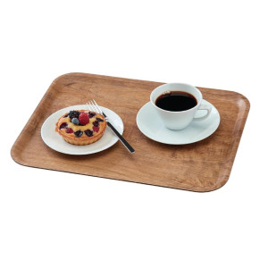 Lamineeritud pinnaga lauaplaat Madeira oliivipuust pruun 460 mm - Cambro - Fourniresto