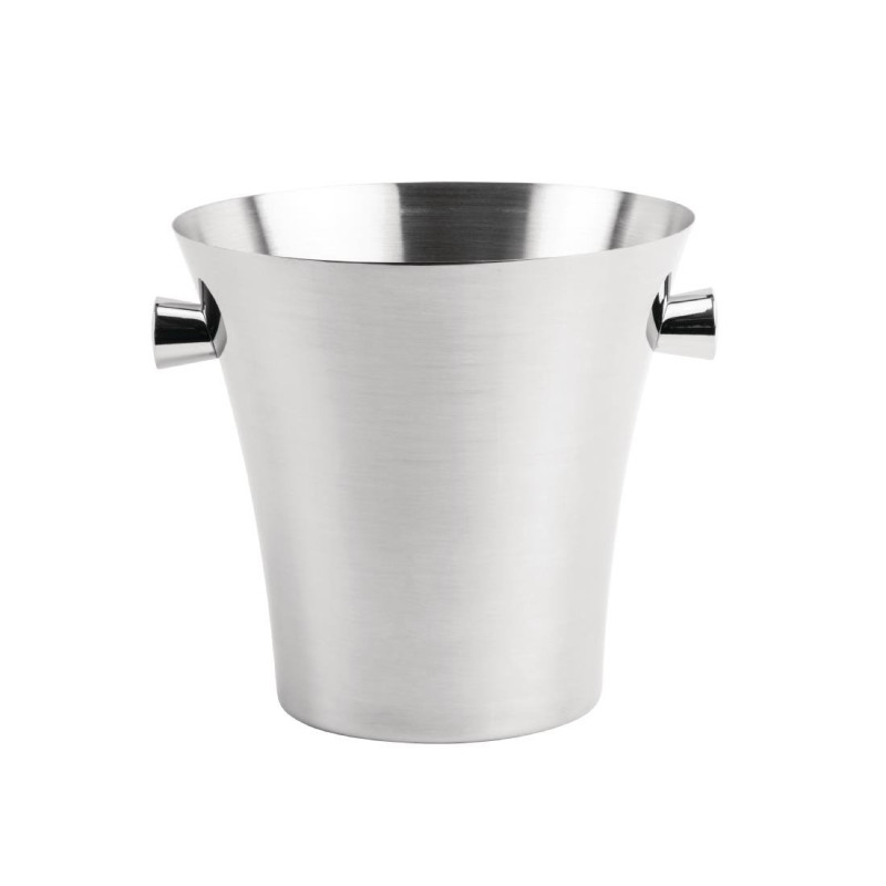 Seau à Vin Inox Ø 210 mm - Olympia - Fourniresto Seau à Vin Inox Ø 210 mm - Olympia - Fourniresto