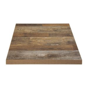 Laudruutu mõjuga vana puidu laud - 600 x 600mm - Bolero