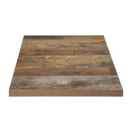 Laudruutu mõjuga vana puidu laud - 600 x 600mm - Bolero