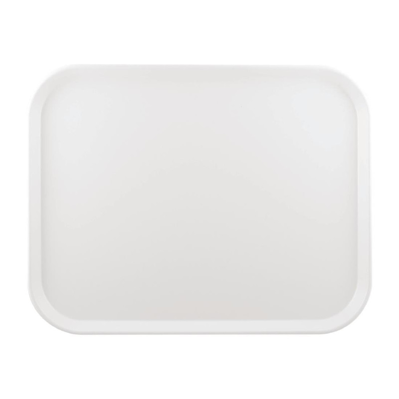 Plateau de Service en Polyester America 460x360mm Blanc - Roltex - Fourniresto Plateau de Service en Polyester America 460x360mm Blanc - Roltex - Fourniresto
