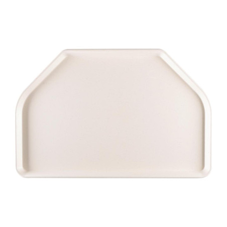 Serveerimisalus polüestrist trapetsikujuline 500x325mm hall - Roltex - Fourniresto