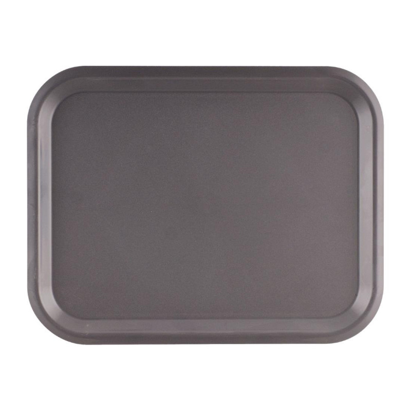 Plateau Nordic 360x280mm Gris foncé - Roltex - Fourniresto Plateau Nordic 360x280mm Gris foncé - Roltex - Fourniresto