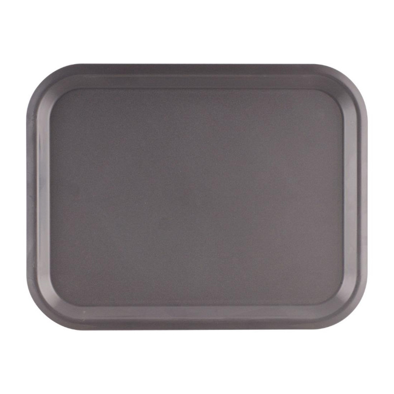 Plateau Nordic 430x330mm Gris foncé - Roltex - Fourniresto Plateau Nordic 430x330mm Gris foncé - Roltex - Fourniresto