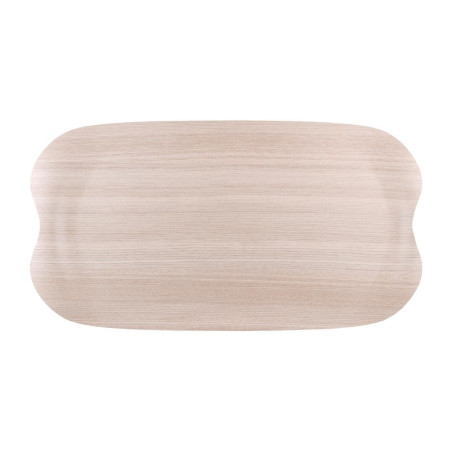 Serveelaua Wave 43x23cm hele puidumuster - Roltex - Fourniresto