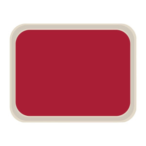 Serveerimisalus polüestrist standardmõõdus 470x360mm punane - Roltex - Fourniresto