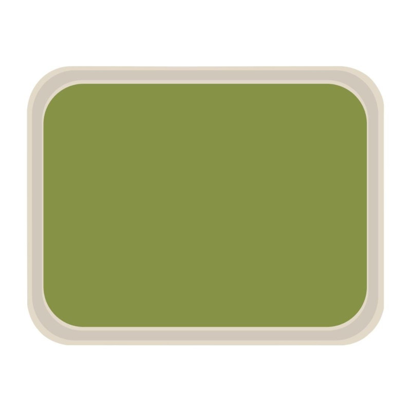 Standard Polyester Service Tray 470x360mm Green - Roltex - Fourniresto Standard Polyester Service Tray 470x360mm Green - Roltex - Fourniresto
