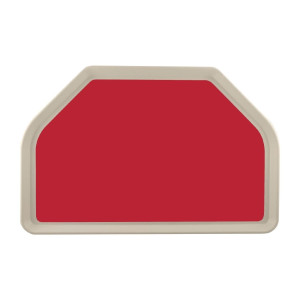 Serveerimisalus polüestrist Trapets GN 500x325mm Punane - Roltex - Fourniresto