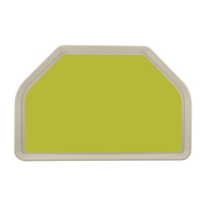 Serveerimisalus polüestrist Trapets GN 500x325mm Roheline - Roltex - Fourniresto