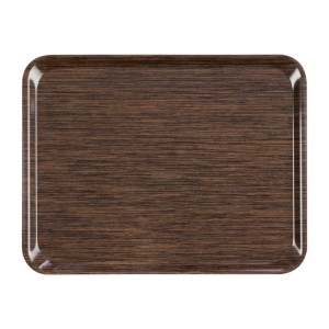 Serveerimisalus melamiinist Self 46x36cm Wengé - Roltex - Fourniresto