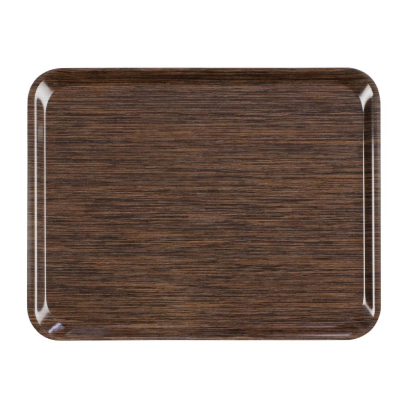 Melamine Self Service Tray 46x36cm Wenge - Roltex - Fourniresto Melamine Self Service Tray 46x36cm Wenge - Roltex - Fourniresto