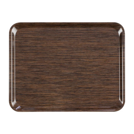 Serveerimisalus melamiinist Self 46x36cm Wengé - Roltex - Fourniresto